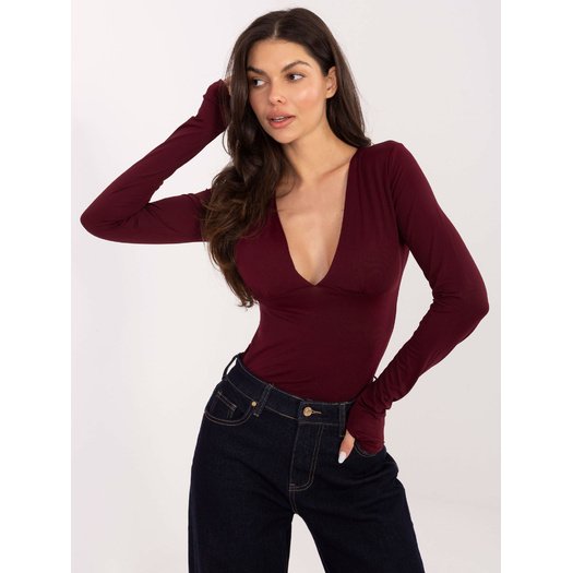 Bluzka-IT-BZ-21823.97-bordowy 4