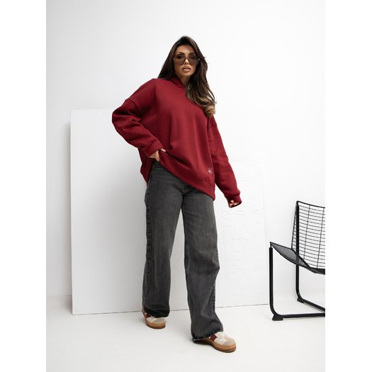 Bluza-RV-BL-A1037.12-bordowy 2