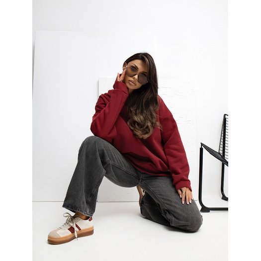 Bluza-RV-BL-A1037.12-bordowy 4