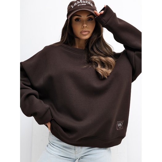 Bluza-RV-BL-A1038.01P-ciemny brązowy 2