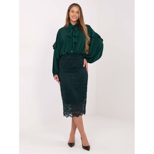 Spódnica-IT-SD-21852.15-ciemny zielony 3