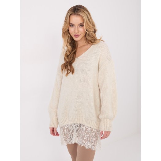 Sweter-IN-SW-33681.05P-jasny beżowy 3