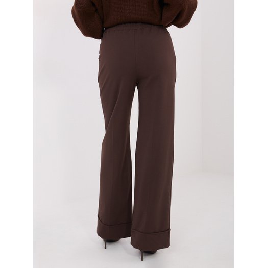 Spodnie-IT-SP-FL9877.64-ciemny brązowy 2