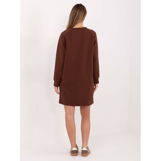 Sukienka-MJ-SK-H4210.66-brązowy 3