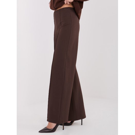 Spodnie-IT-SP-FL9792.12-ciemny brązowy 1