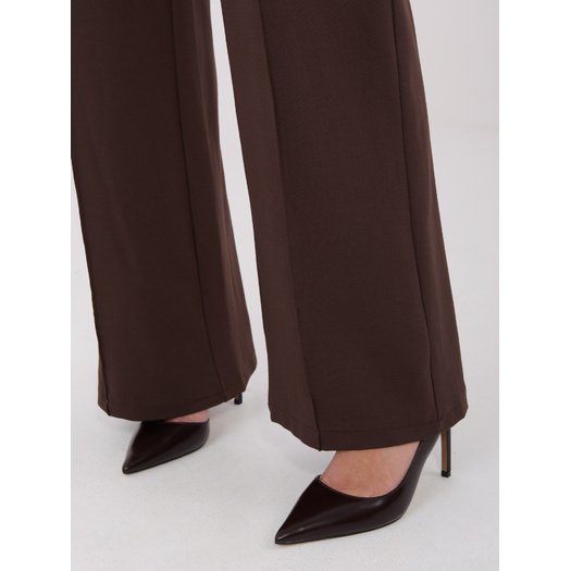 Spodnie-IT-SP-FL9792.12-ciemny brązowy 3