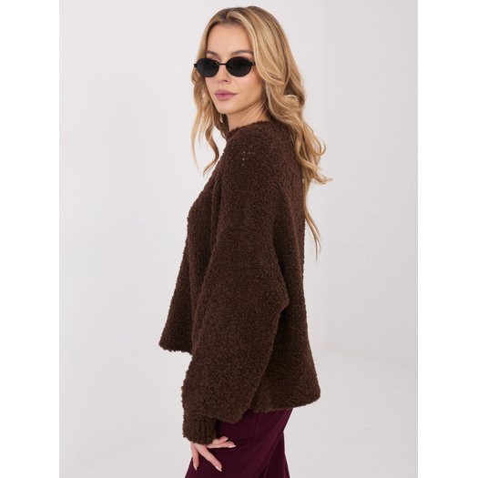 Sweter-CH-SW-72610.62-ciemny brązowy