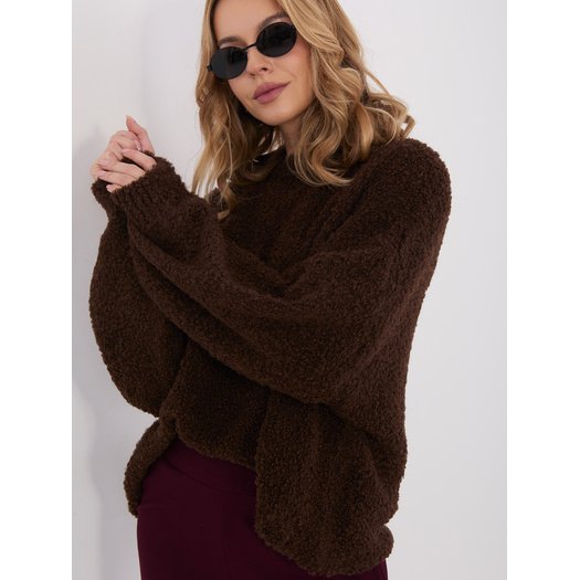 Sweter-CH-SW-72610.62-ciemny brązowy 3