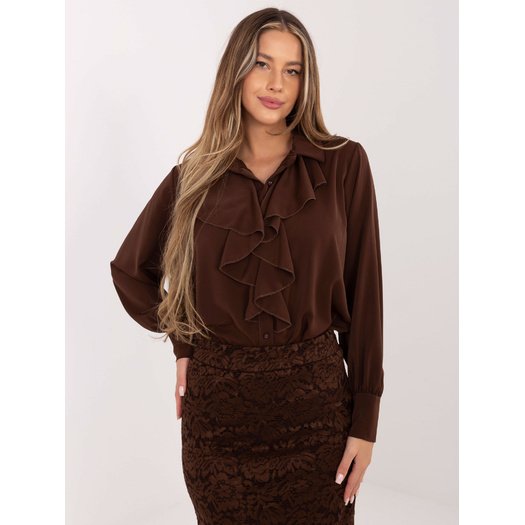 Koszula-IT-KS-26967.28-brązowy 4