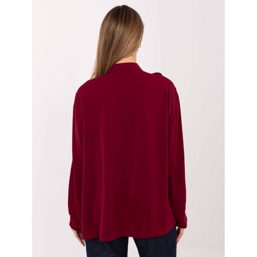 Koszula-IT-KS-29033.87-bordowy