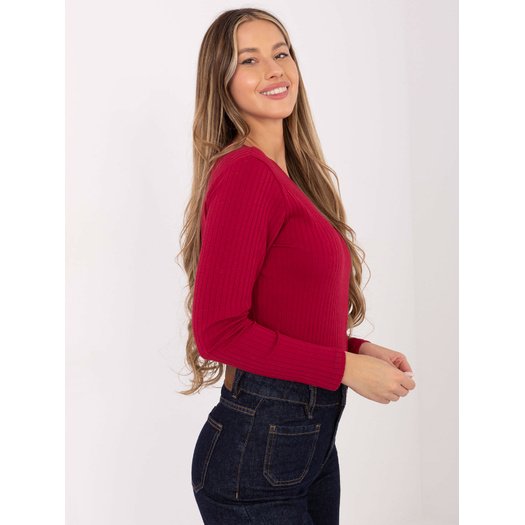 Bluzka-RV-BZ-A1054.34-bordowy