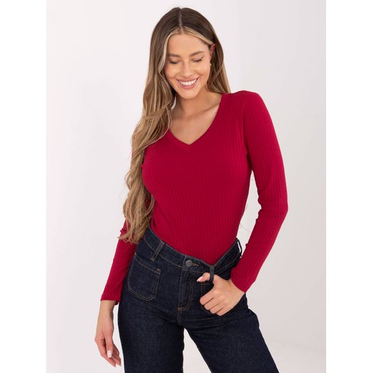 Bluzka-RV-BZ-A1054.34-bordowy 2