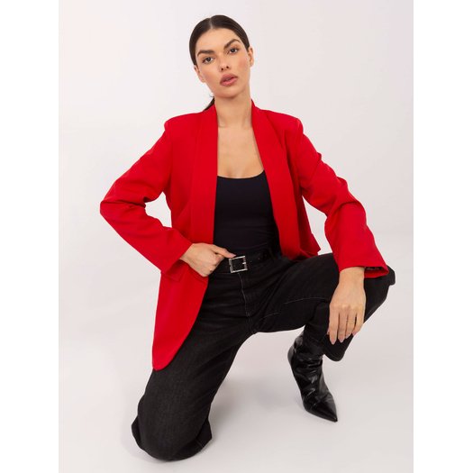 Marynarka-DHJ-MA-18657-1.86-czerwony 1