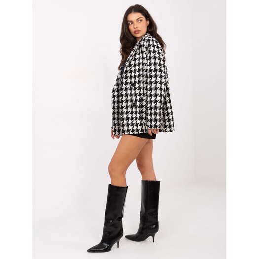 Marynarka-LK-MA-510158.96-czarno-biały 2