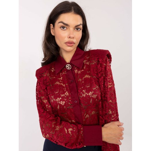 Koszula-IT-KS-21999.50-bordowy