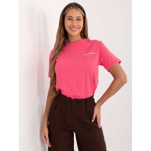 T-shirt-D12022M02853A-różowy 4