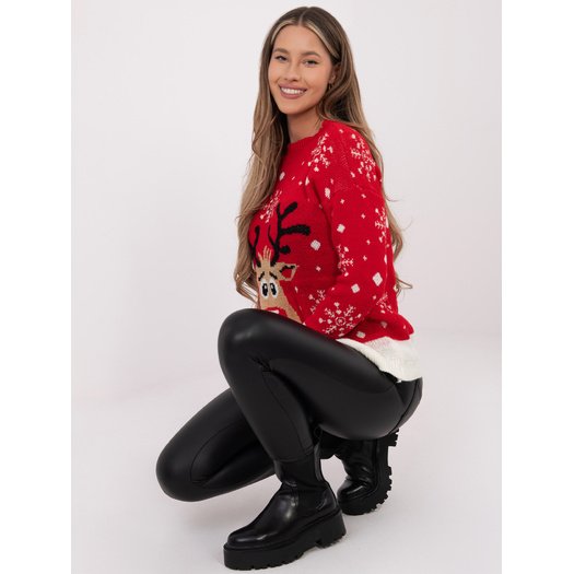 Sweter-MI-SW-0212.89-czerwony 3