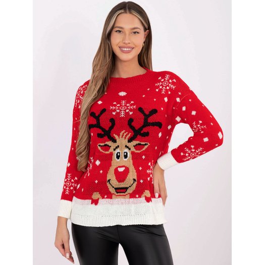 Sweter-MI-SW-0212.89-czerwony 1