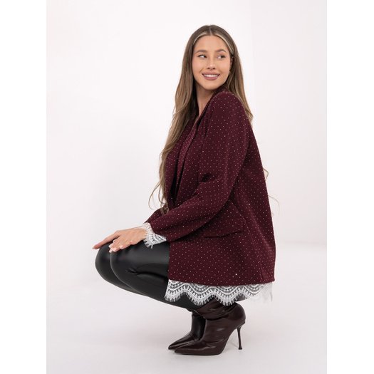 Marynarka-IT-MA-FL9916-2.12P-bordowy 4