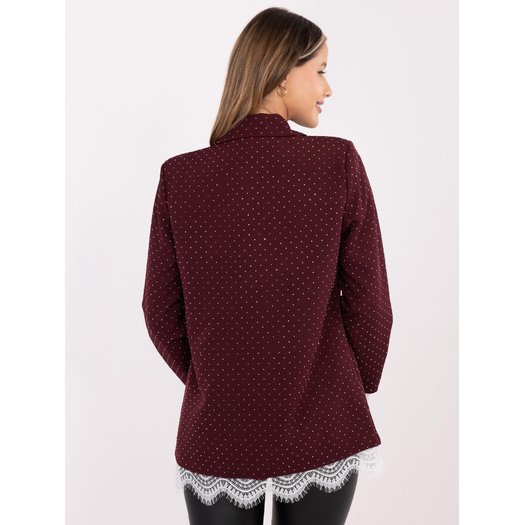 Marynarka-IT-MA-FL9916-2.12P-bordowy 5