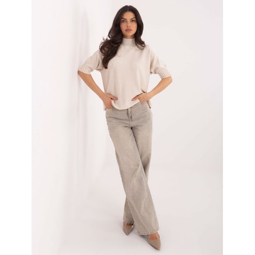 Sweter-MI-SW-0512.77-beżowy 2