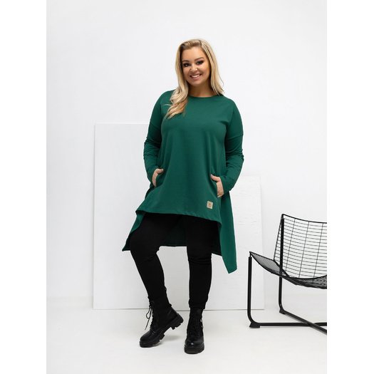 Tunika-RV-TU-5042.09X-ciemny zielony