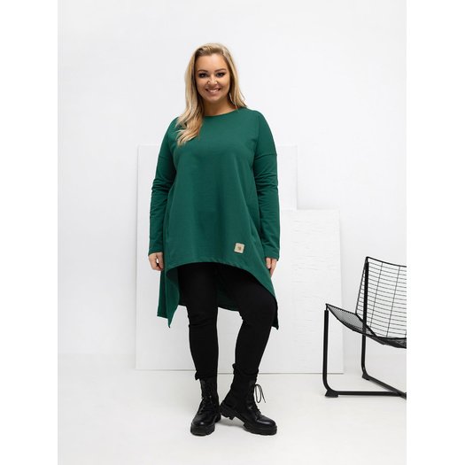 Tunika-RV-TU-5042.09X-ciemny zielony 1