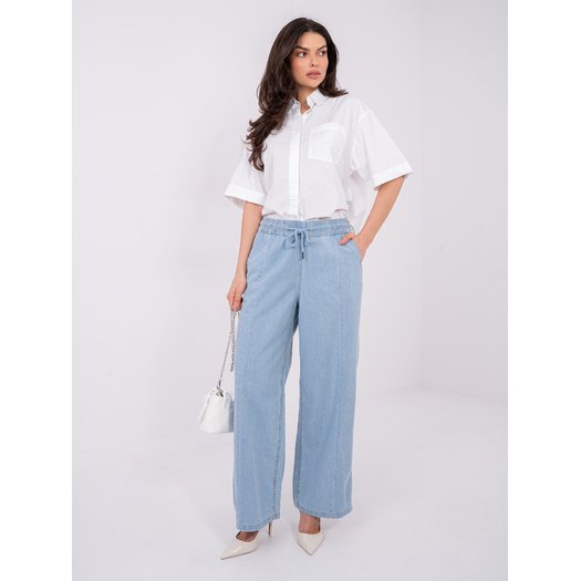 Spodnie-D80038BB62627L220-jasny niebieski