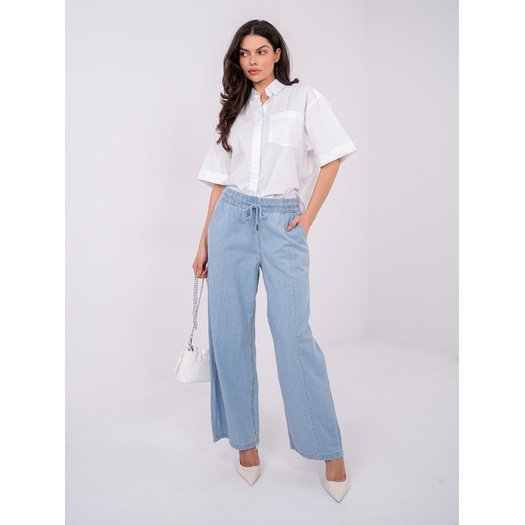 Spodnie-D80038BB62627L220-jasny niebieski 2