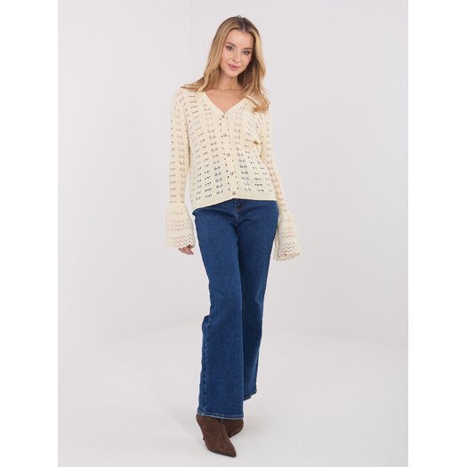 Sweter-PM-SW-SF118.86-jasny beżowy