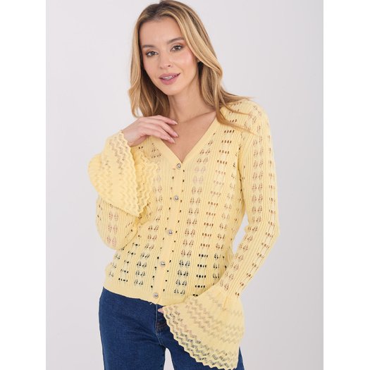 Sweter-PM-SW-SF118.86-jasny ż&oacute;łty 4