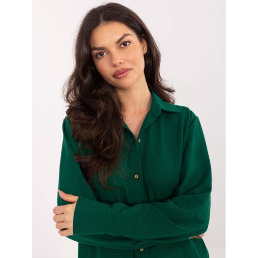 Koszula-LK-KS-510109.70-ciemny zielony 3