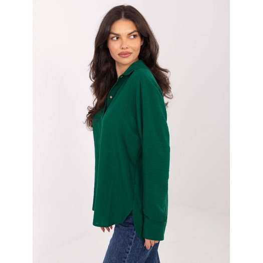 Koszula-LK-KS-510109.70-ciemny zielony 1