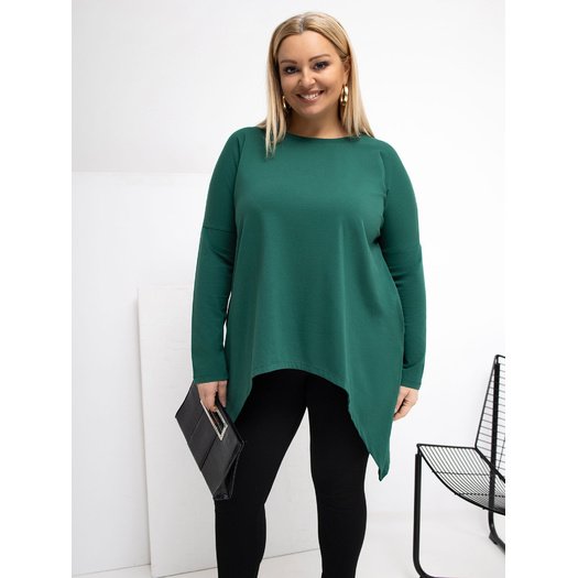 Bluzka-RV-BZ-5031.06X-ciemny zielony 2