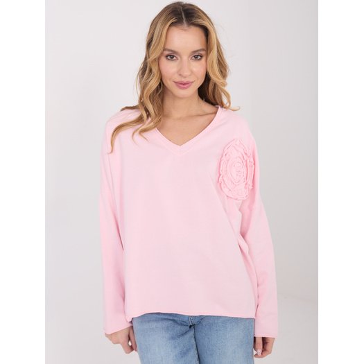 Bluzka-IT-BZ-6694.69-jasny r&oacute;żowy