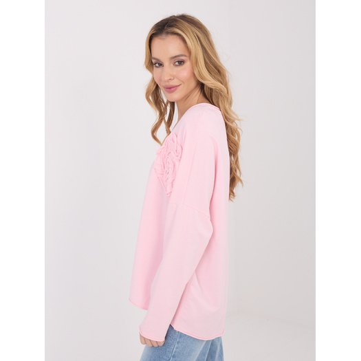 Bluzka-IT-BZ-6694.69-jasny r&oacute;żowy 1