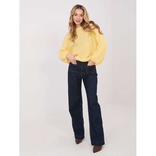 Sweter-MI-SW-1215.97-jasny ż&oacute;łty 2