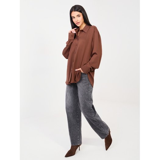 Koszula-LK-KS-510197.12P-brązowy 6