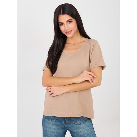 T-shirt-RV-TS-A1094.45-ciemny bezowy 3