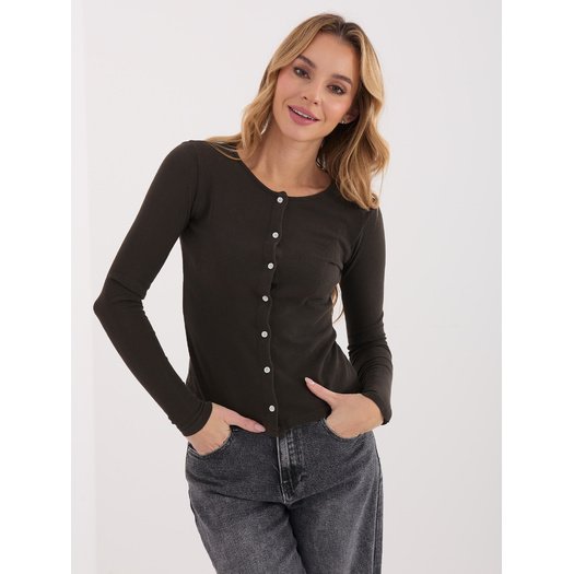 Bluzka-WT-BZ-A1148.82-ciemny brązowy 1
