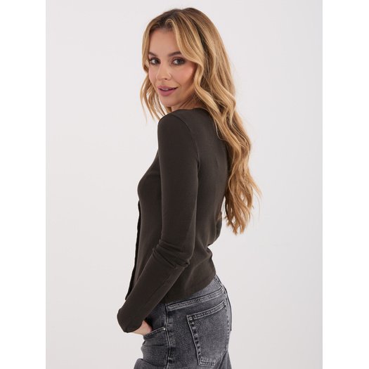 Bluzka-WT-BZ-A1148.82-ciemny brązowy 4