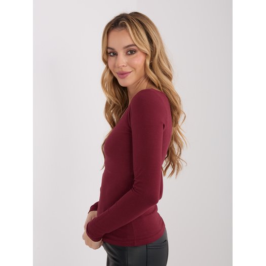 Bluzka-WT-BZ-A1174.29P-bordowy 1