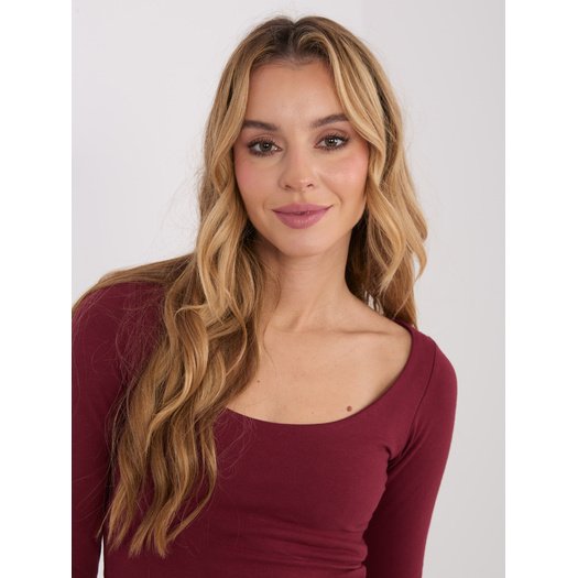 Bluzka-WT-BZ-A1174.29P-bordowy 4