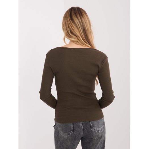 Bluzka-WT-BZ-A1076.15-ciemny brązowy 4