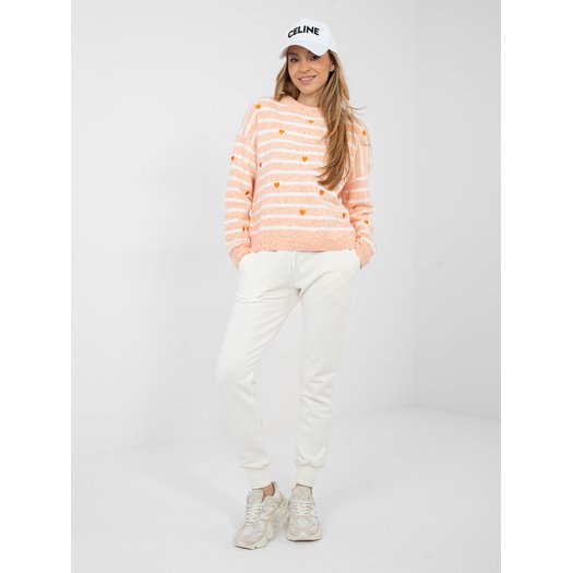 Sweter-PM-SW-J021.75-pomarańczowy