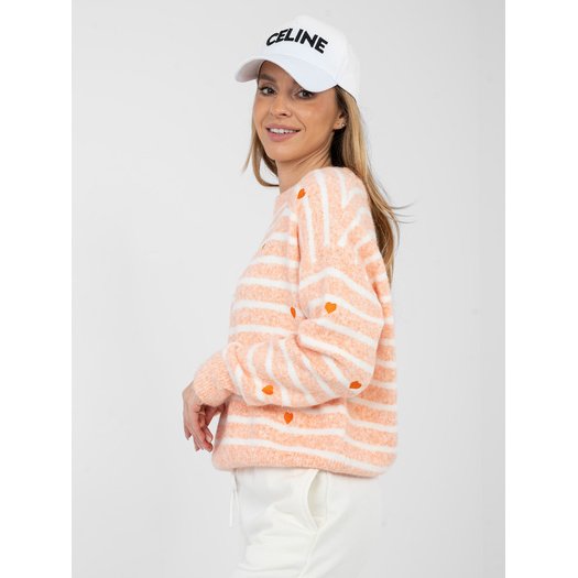 Sweter-PM-SW-J021.75-pomarańczowy 1