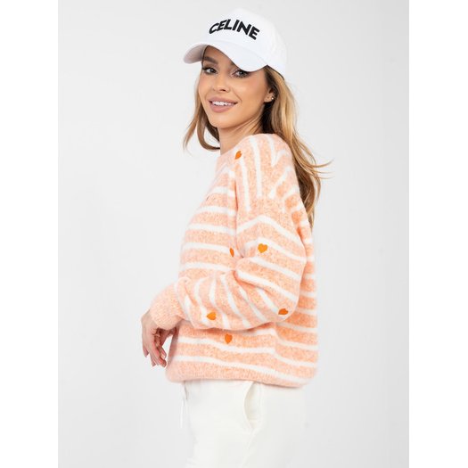 Sweter-PM-SW-J021.75-pomarańczowy 6