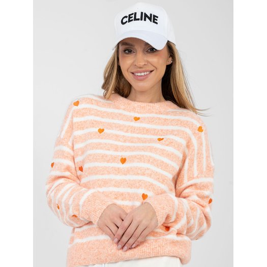 Sweter-PM-SW-J021.75-pomarańczowy 4