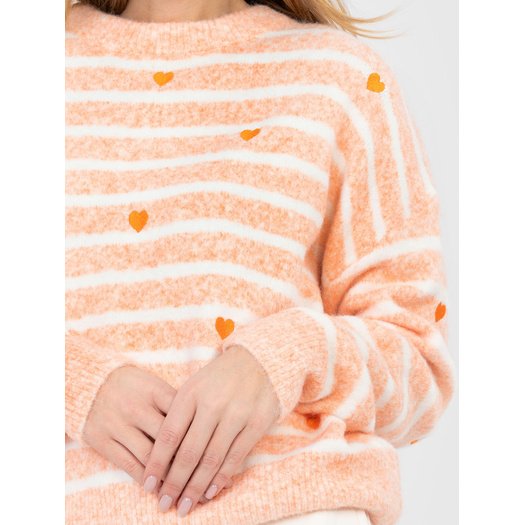 Sweter-PM-SW-J021.75-pomarańczowy 7