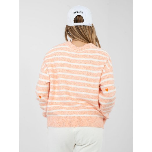 Sweter-PM-SW-J021.75-pomarańczowy 2